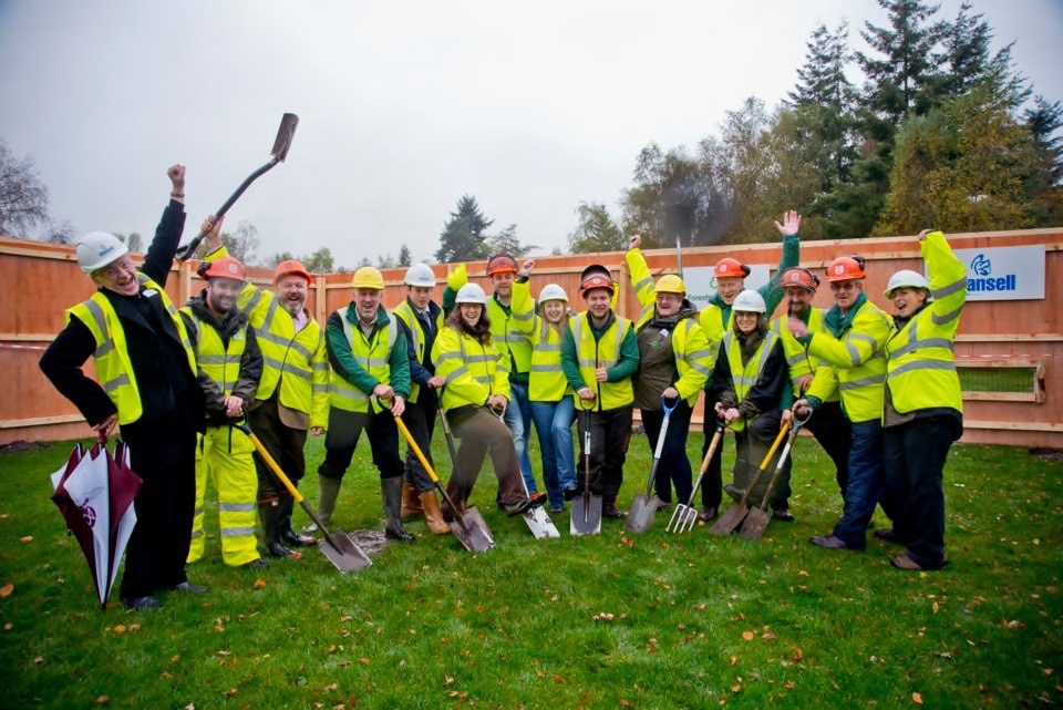 Forest Enterprise Alice Holt Team – breaking turf