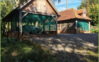 Barn on English property